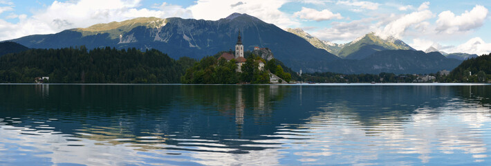 Lake Bled panorama