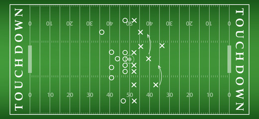american football field background. soccer field