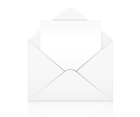 белый конверт