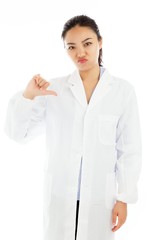 Attractive asian girl 20 years old shot in studio