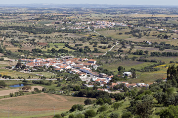 Fototapeta na wymiar Alentejo Plains and Villages