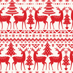 Christmas seamless pattern - 56366386