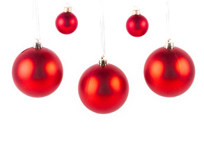 Obraz premium Christmas balls