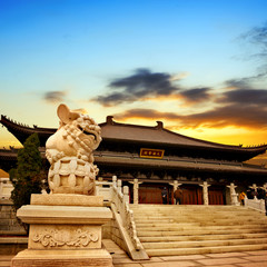 Fototapeta na wymiar Chinese temple