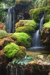 Fototapety  zielony wodospad