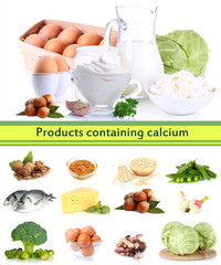Products containing calcium