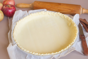 pâte étalée