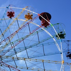 ferris wheel in Sigulda, Latvia
