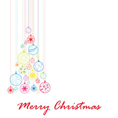 Abstract Christmas Tree