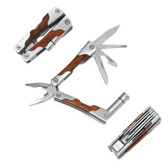 Three knife white background