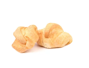 Fotobehang Croissants or crescent rolls © indigolotos