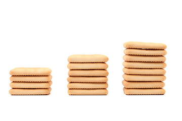 Stakes saltine soda cracker.