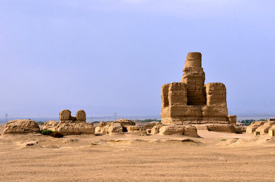 Jiaohe Ruins In Turpan,China