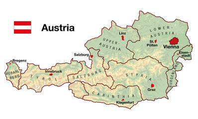 Austria Map