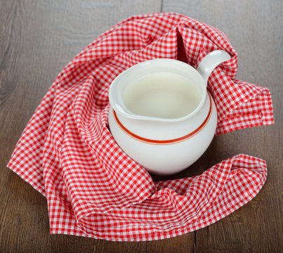 Milk in a jug