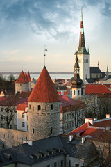 Obraz premium Old town of Tallinn
