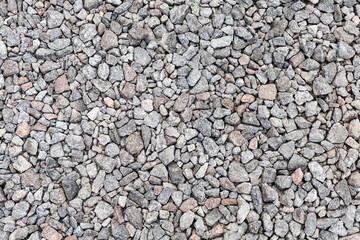 Gray industrial gravel background photo texture