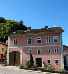 Fototapeta na wymiar Bürgerhaus in Solnhofen