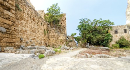 Crusader castle, Byblos, Lebanon