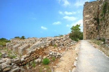 Fototapeta na wymiar Crusader Castle, Byblos, Liban
