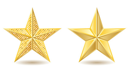 Fototapeta premium Golden stars