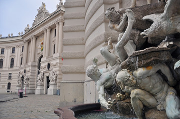 Naklejka premium Vienna sculpture