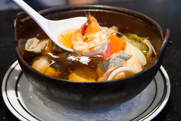 japanese seafood soup