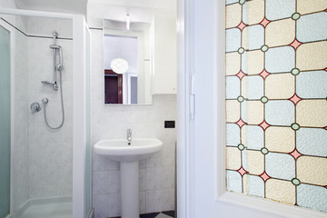Bathroom in small apartment