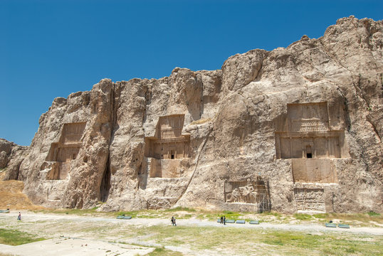 Naqsh-e Rustam ancient necropolis, Pars Province, Iran