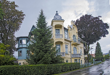 Naklejka premium Villa at Slovenia