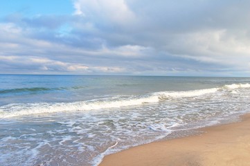 Grenzenlose Weite am Meer