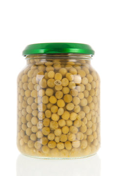 Canned green peas