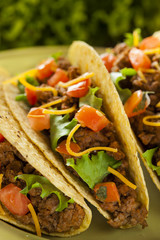 Homemade Ground Beef Tacos
