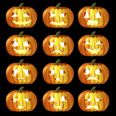 Halloween Pumpkin icons