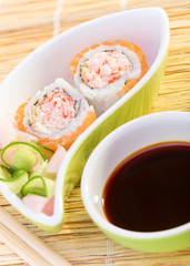 Tasty sushi
