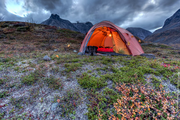 Camp after Sunset
