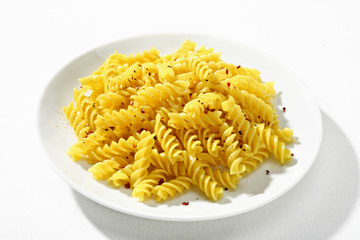 Right-boiled pasta