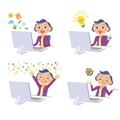 おばあちゃんとパソコン