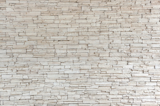 Fototapeta Biały Kamień Płytki Tekstury Mur Ceglany