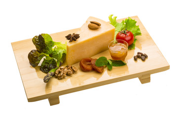 Old hard cheese