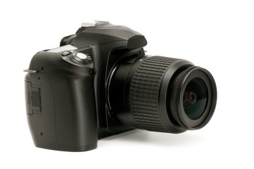 photocamera isolated on white