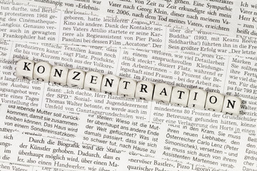 Konzentration