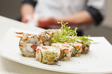 tasty sushi