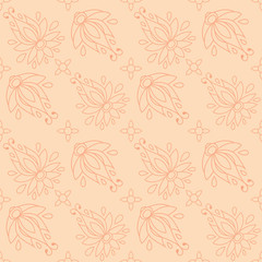 floral seamless pattern
