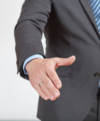 Obraz premium Begrüssung