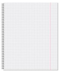 Notebook. Vector illustration.