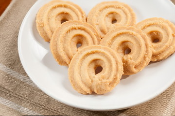 Round shaped cookie