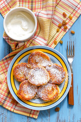Curd pancakes