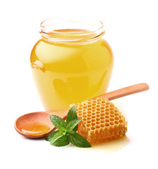 Honey with mint