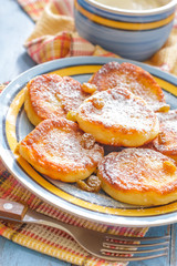 Curd pancakes